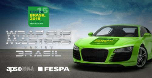 Wrap Cup Masters Series é uma das principais atrações da Fespa Brasil 2015