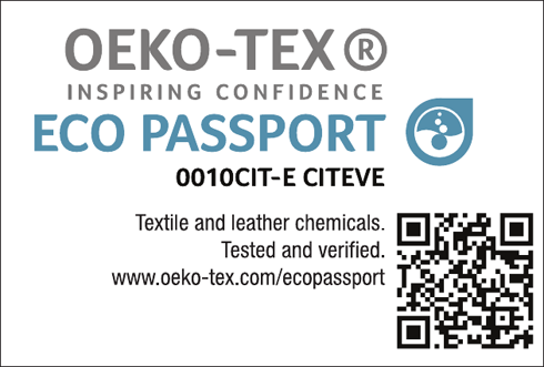 Tinta Sublidesk, da Gênesis, recebe certificado ECO PASSAPORT by OEKO-TEX 