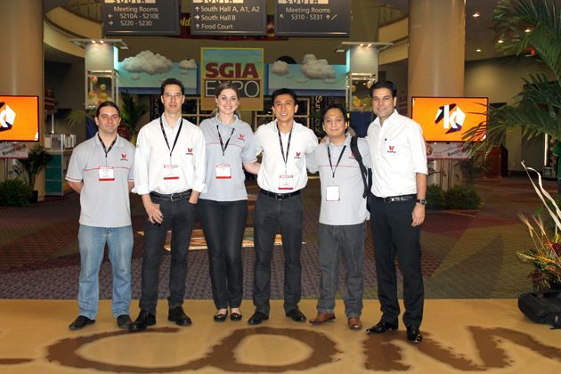 Equipe da Ampla na SGIA 2013