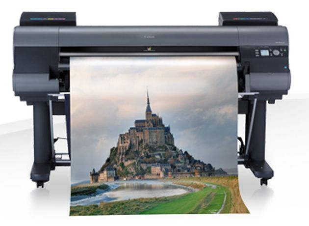 Impressora Canon imagePROGRAF iPF8400S reproduz materias de grande formato