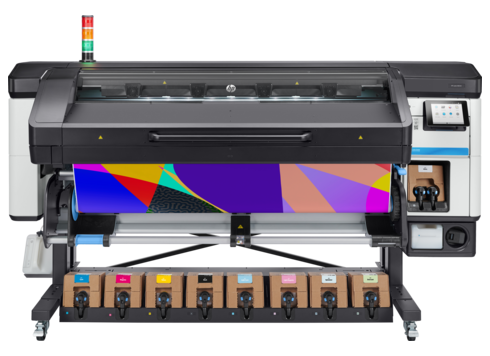 Impressora de 1,6m, HP Latex 800W inclui dez cabeças e dois canais de tinta branca